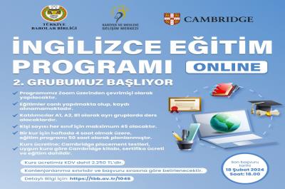 İngilizce Eğitim Programı 2 - Online