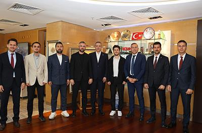 Ankara Barosu Futbol Takımı’ndan TBB’ye Ziyaret