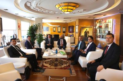 Adalet Bakan Yardımcısı Niyazi Acar'dan TBB Başkanı Sağkan'a Ziyaret