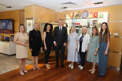 Türk Hukukçu Kadınlar Derneği'nden TBB'ye Ziyaret