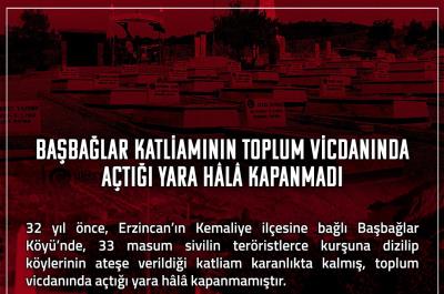 Başbağlar Katliamının Toplum Vicdanında Açtığı Yara Hala Kapanmadı