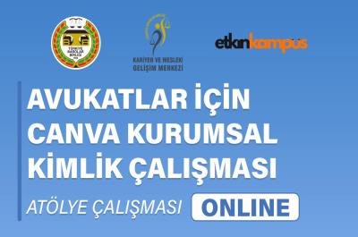 Avukatlar İçin CANVA Kurumsal Kimlik Çalışması (Atölye Çalışması) - Online