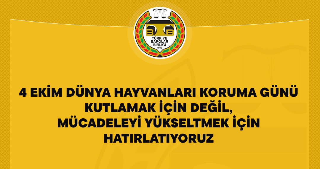 4 Ekim Dünya Hayvanları Koruma Günü:  Kutlamak İçin Değil, Mücadeleyi Yükseltmek İçin Hatırlatıyoruz