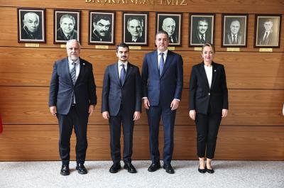 Çankaya Belediye Başkanı Av. Hüseyin Can Güner'den TBB Ziyaret