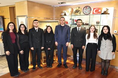 Ankara Üniversitesi Fecri Yargı Topluluğu'ndan TBB'ye Ziyaret