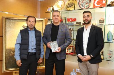 GAZETECİ SERHAN ASKER'DEN TBB'YE ZİYARET