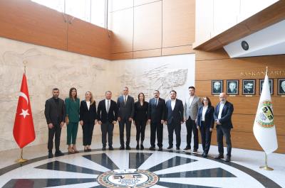Uşak Barosu'ndan TBB'ye Ziyaret