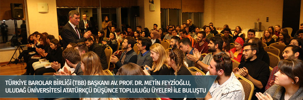 FEYZİOĞLU ÜNİVERSİTELİ GENÇLERLE BULUŞTU