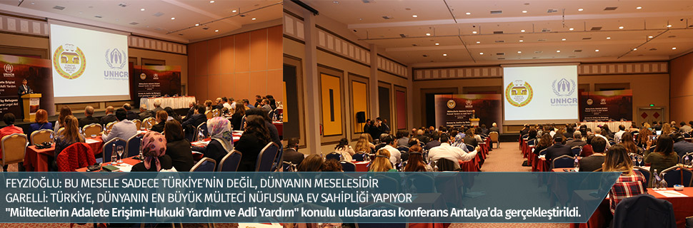 FEYZİOĞLU: BU MESELE SADECE TÜRKİYE’NİN DEĞİL, DÜNYANIN MESELESİDİR