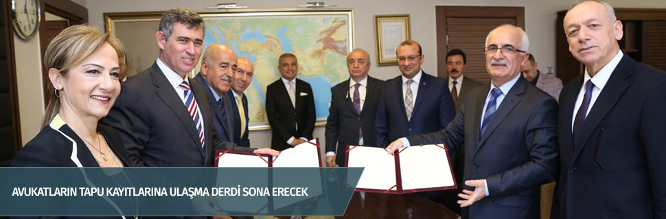 AVUKATLARIN TAPU KAYITLARINA ULAŞMA DERDİ SONA ERECEK