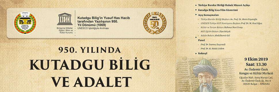 950.yılında Kutadgu Bilig ve Adalet Etkinliği