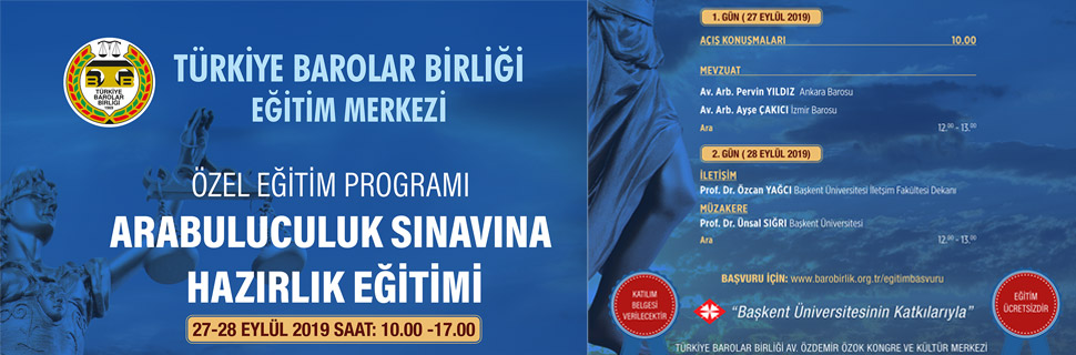 ARABULUCULUK SINAVINA HAZIRLIK EĞİTİMİ