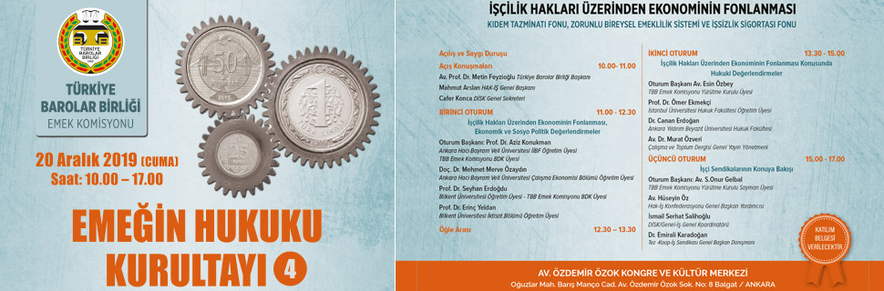Emeğin Hukuku Kurultayı 4