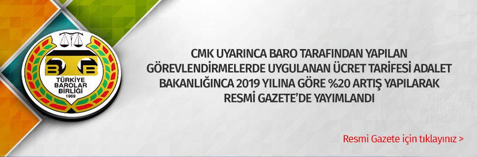 CMK Ücret Tarifesi