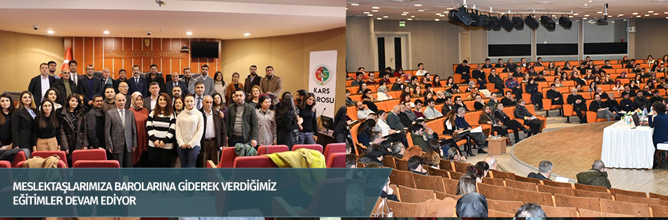 MESLEKTAŞLARIMIZA BAROLARINA GİDEREK VERDİĞİMİZ EĞİTİMLER DEVAM EDİYOR