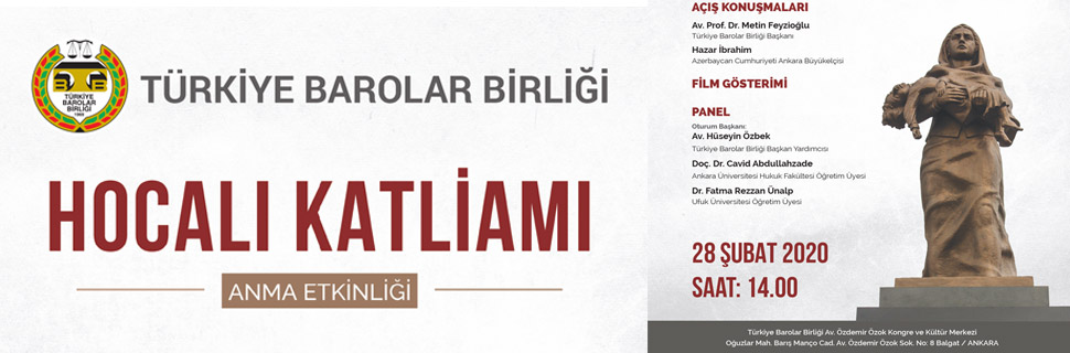 Hocalı Katliamı Anma Etkinliği
