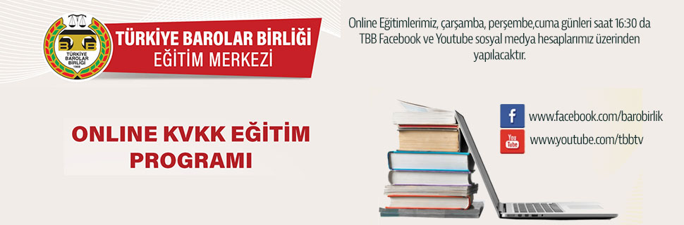 TBB Eğitim Merkezi Online KVKK Eğitim Programları 4.Hafta