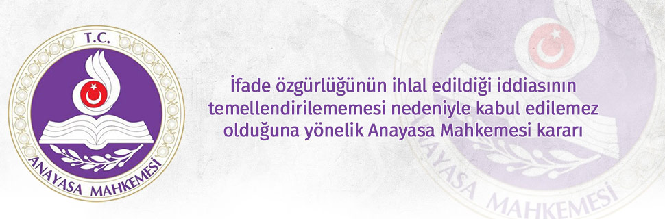 Anayasa Mahkemesi Kararı