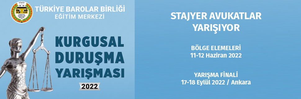 STAJYER AVUKATLAR YARIŞIYOR